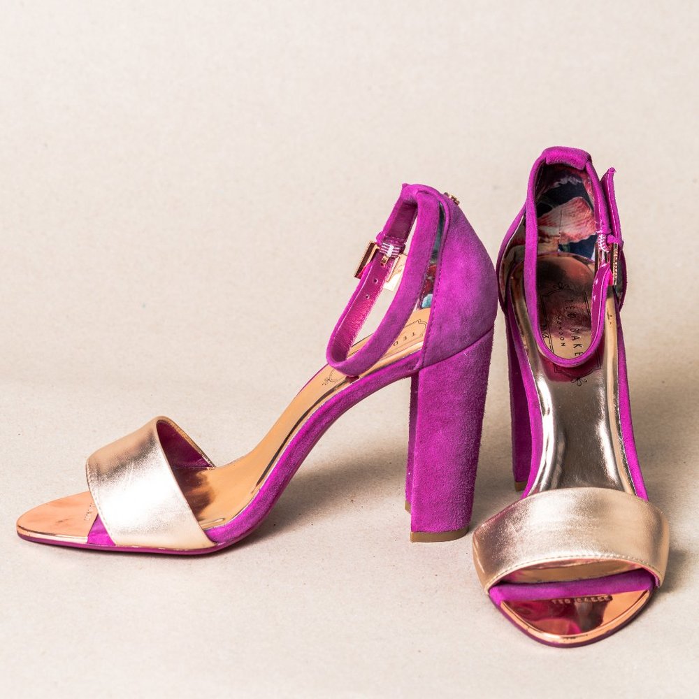 Ted Baker 70mm Block Heel Sandals